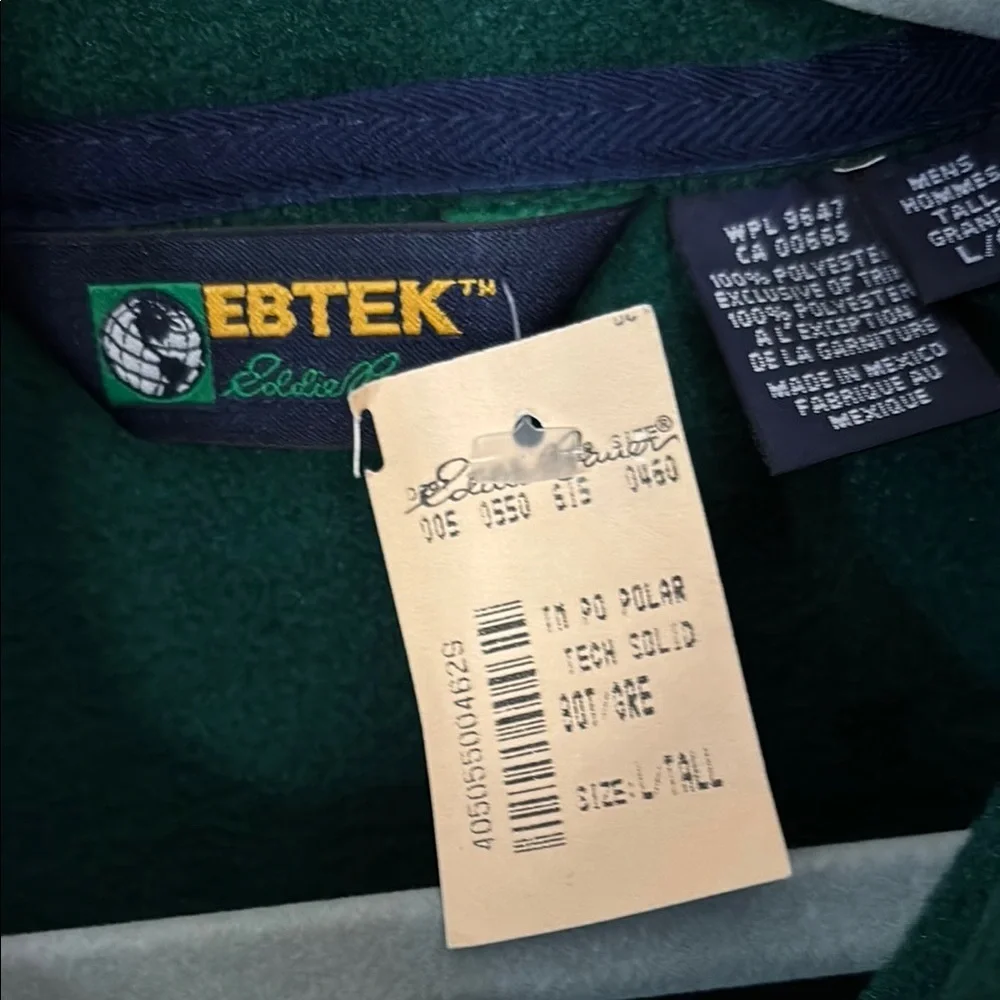 Green EBTEK Fleece Jacket
